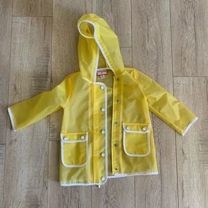 Toddler Hunter for Target Yellow Raincoat